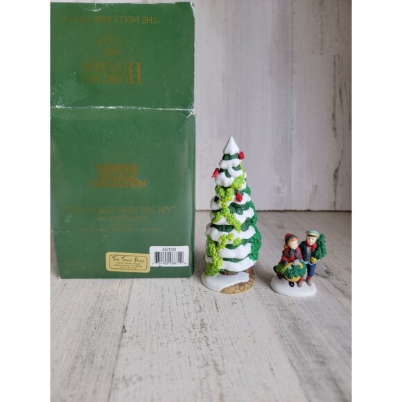Dept 56 56100 The holly and the Ivy village accessory - Picture 1 of 7
